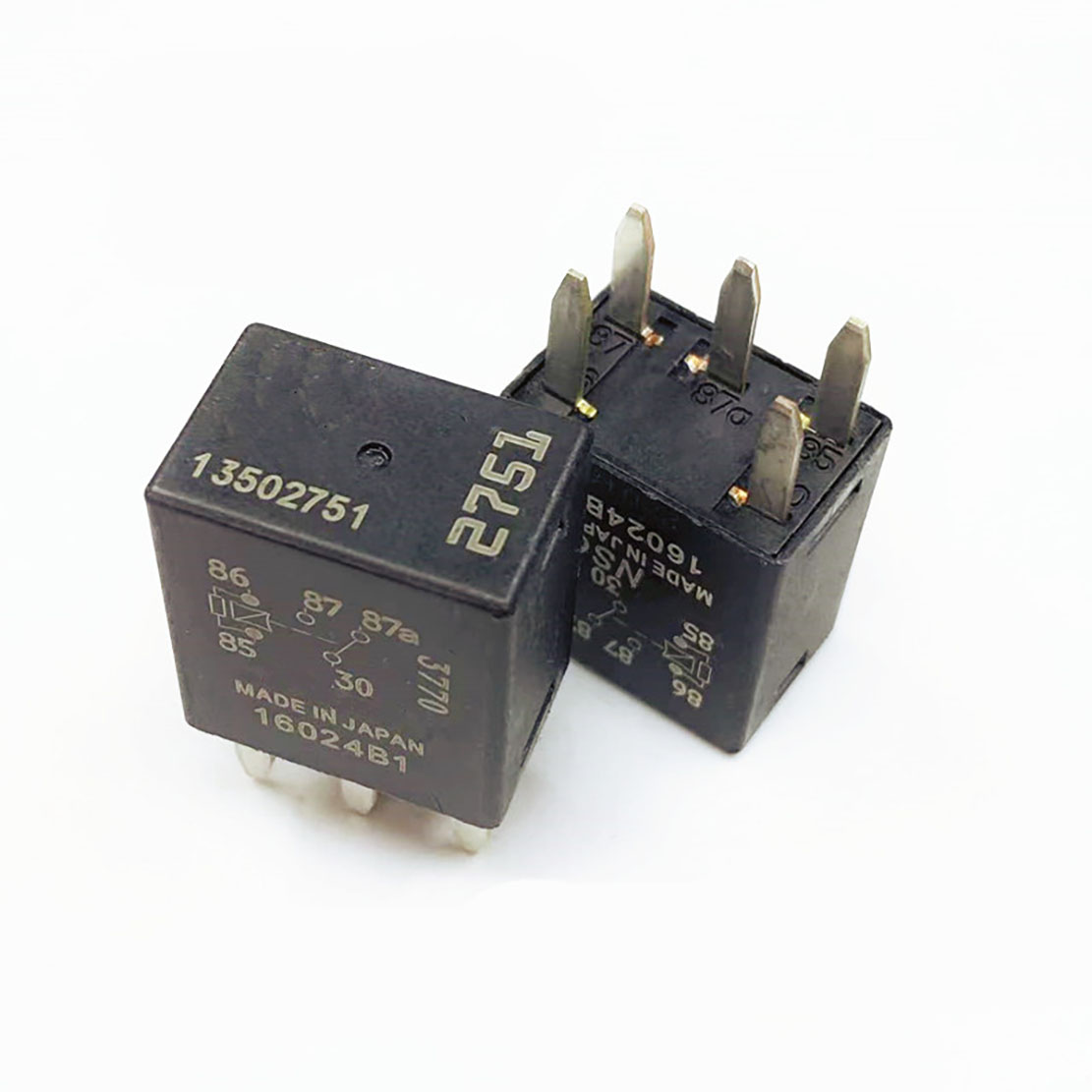 Genuine DENSO 13502751 5-Pin Auto Relay – 12V, Standard Automotive Relay