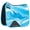 Blue Swirl, variant on Weatherbeeta Prime Marble Dressage Saddle Pad Blue Swirl Marble Print Full