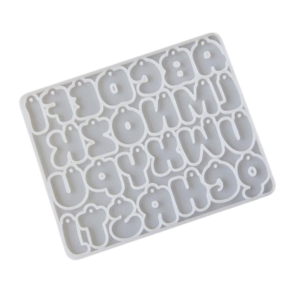 High Quality Q Style Letter Silicone Molds Ideal For Creative DIY Projects