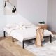 thumbnail image 1 of Negro Metálico Platform Cama Frame en Queen Size 14-Inch con Almacenamiento Space cm de Alturaigh Bearing Capacity cm de Alturaeavy- cm de Profundidaduty y Robusto No Caja Spring Required Easy..., 1 of 5