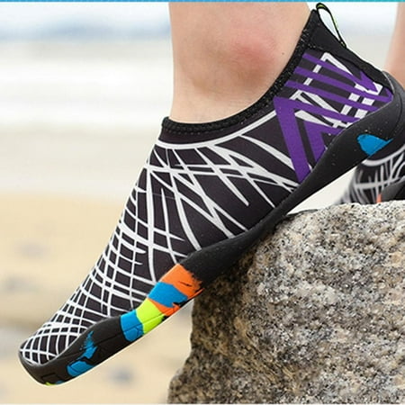 

Water Shoes Barefoot for Men Women Swim Surfing Exercise Boating Pool Outdoor Snorkeling Kayaking Beach Volleyball Walking Vacation 29.5x10cm