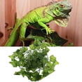 thumbnail image 3 of Climber Flexible Leaves Terrarium Jungle Habitat Decor for Snake, 3 of 7