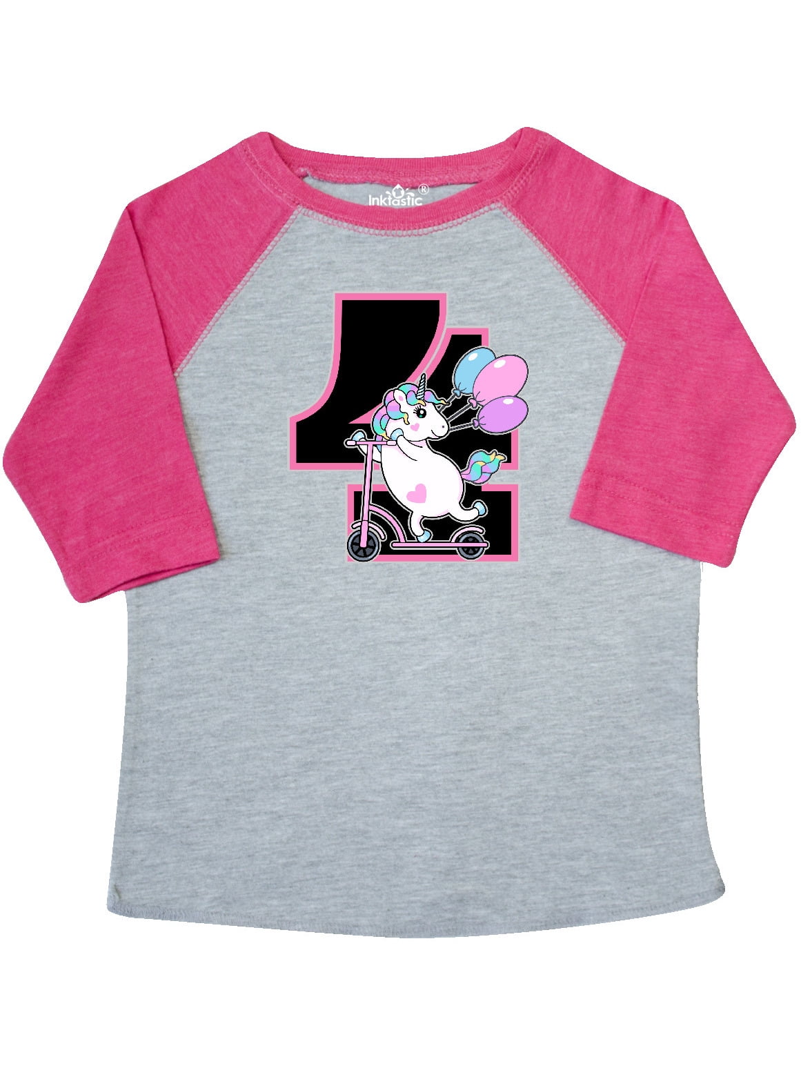 4th birthday unicorn shirt