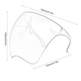 thumbnail image 5 of High Definition Protective Mask Splash Proof Breathing Valve Anti Spray Anti-fog Riding Mask Full Protection Mask, 5 of 5