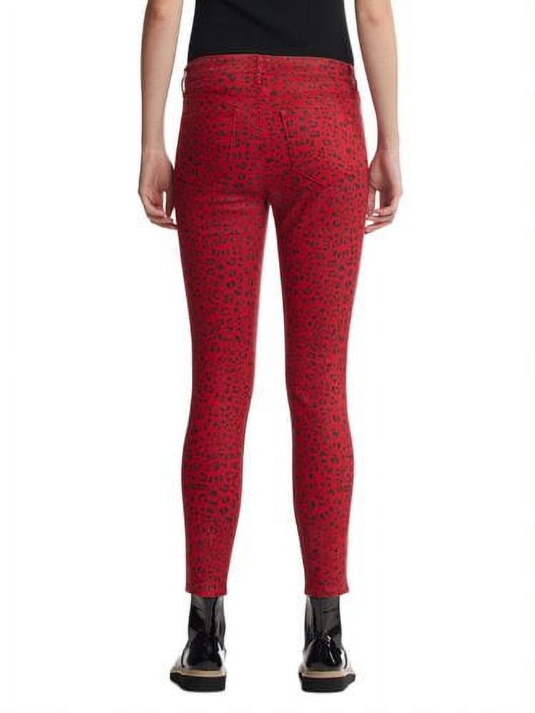 Scoop Leopard Print Skinny Jeans Women's - image 3 of 5
