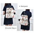 thumbnail image 4 of FORMRS Women's Travel Backpack Purse Anti-Theft Hidden Pockets Casual Shoulder Bag, Christmas Gift Train, 4 of 7