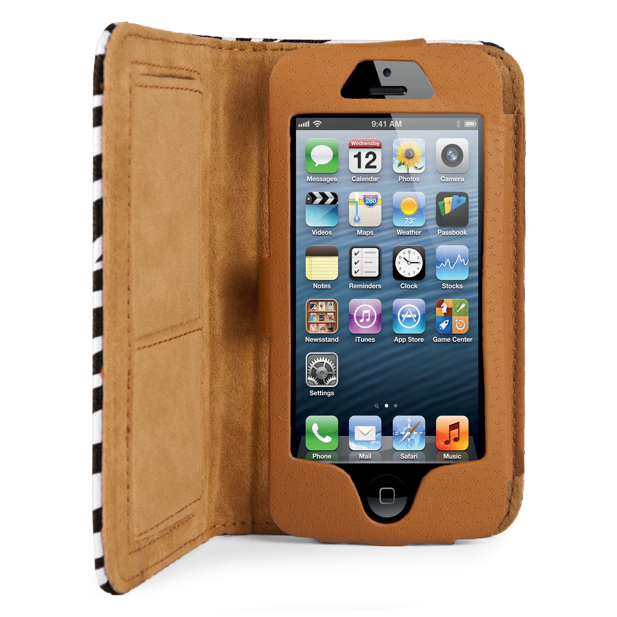 Wallet Case with Viewing stand for iPhone SE