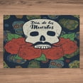 thumbnail image 5 of Ambesonne Dia De Los Muertos Jigsaw Puzzle Durable Cardboard, Skull with Roses, 1000 pcs, Multicolor, 5 of 5