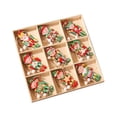 thumbnail image 1 of Colgantes de Madera de Navidad Macarena 18x adornos colgantes de vacaciones, 1 of 8