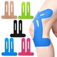 thumbnail image 2 of Pre-Cut Knee Kinesiology Tape,Waterproof Breathable Latex-Free Knee Support & Stability Tape,Knee Pain Relief Athletic Tape, 2 of 8