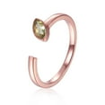 thumbnail image 2 of Peridot Marquise Open Ring, 2 of 8