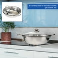 thumbnail image 3 of Minkissy Hot Pot Cookware Multifunctional Induction Cooker Pot Food Grade Stainless Steel Pots with Lids 1Set, 3 of 6