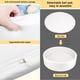 thumbnail image 4 of Piscina de bolas grande de espuma TRENDBOX, 130 x 30 cm, color blanco suave, 4 of 6