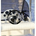 thumbnail image 4 of Riwesomey Volante de barco de 3 radios de aleación de aluminio, consola central, timón, sistema de dirección antideslizante, pieza de repuesto de eje de Bombillas para automóviles Riwesomey VI001486-00B, 4 of 6