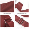 thumbnail image 5 of KXF Multi-layer Nylon Shoulder Bag for Women Large Capacity Crossbody Bag Lightweight Travel Satchel, 5 of 7