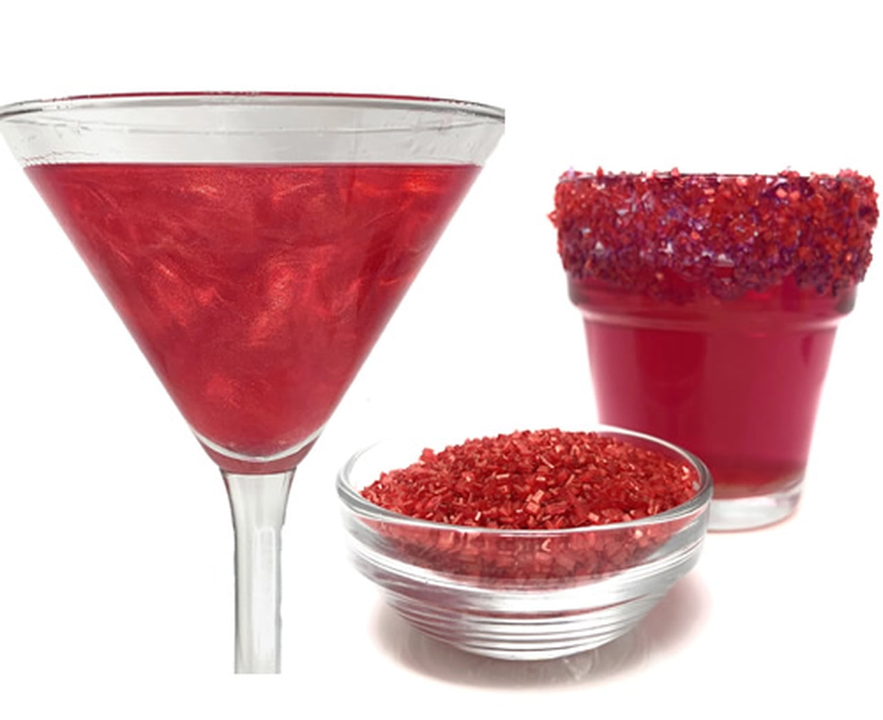 Snowy River Pink Cocktail Sugar-Glitter Pack ,cocktail glitter