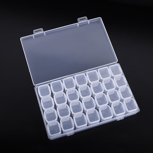 28 Diamond Painting Storage Boxes Bead Organiser Tray Art Beads Embroidery Case
