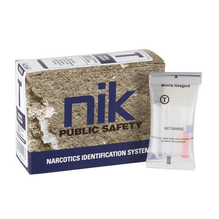 NIK Drug Test Kit - T Ketamine (Box of 10) - 800-6091 - Armor Forensics