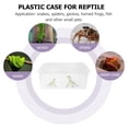thumbnail image 3 of ELAYARD 1Pack White Plastic Case for Reptile Breeding and, 3 of 7