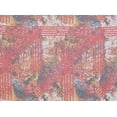 thumbnail image 2 of Zelouf Amy Floral Print Yoryu  , Sewing, DIY, Crafts Fabric by the Yard, 435 Navy/red, 20 Yard, 2 of 2