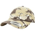 thumbnail image 3 of Flexfit By Yupoong Low Profile Camo Washed Dad Cap, 3 of 4