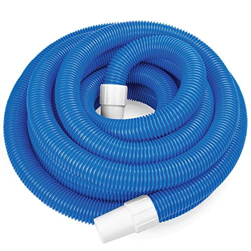 SplashTech 1.5Inch Spiral Wound Swimming Pool Vacuum Hose with Swivel