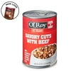 Ol' Roy Cuts in Gravy with Savory Beef Wet Dog Food, 22 oz