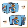 thumbnail image 2 of Funda para tostadora de 2 rebanadas con diseño de Donald Duck, funda protectora contra el polvo y las huellas dactilares para pan, de poliéster, fundas para pequeños electrodomésticos de cocina, 2 of 6