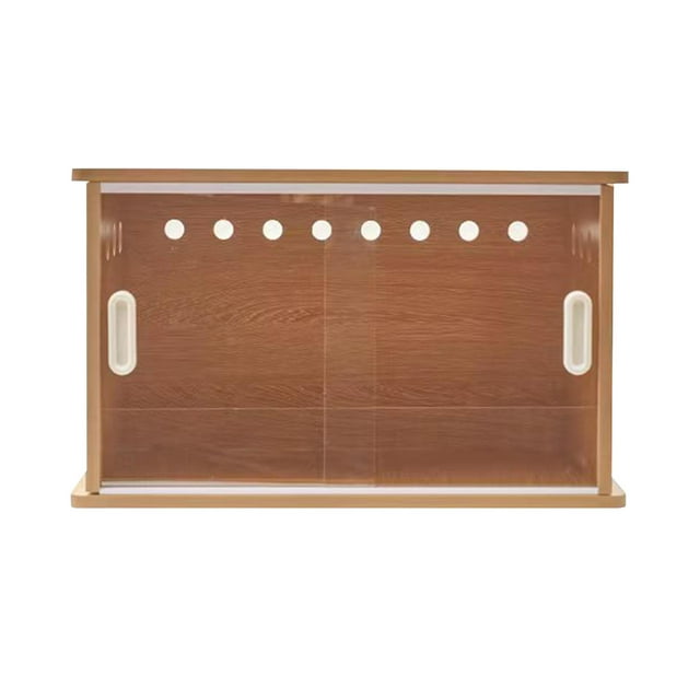 TISHITA Brooder Box for Chicks Chick Brooder Wooden Clear Window Hamster Cage Chicken Brooder Box for Hedgehog Gerbils Sleeping Mouse only box