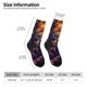 thumbnail image 2 of Balery Dreamy Jester Under Stars Calcetas Largas con Estampado para Hombre y Mujer – Suaves y Transpirables, Talla Única (US 5-11), 2 of 6