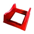 thumbnail image 3 of Colaxi Car Tire Display Rack Adjustable Width Sturdy Lightweight Tyre Stand Base Wheel Display Rack Rim Holder for Garage Shop Red, 3 of 7