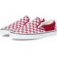 thumbnail image 2 of VANS U CLASSIC SLIP-ON UNISEX SNEAKERS - RED - Checkerboard Chili Pepper / Men 8.5 / Women 10 / Medium, 2 of 7