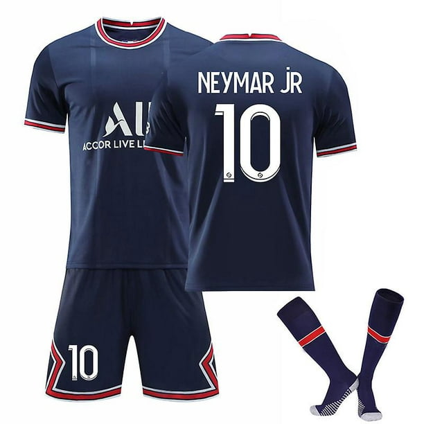 Neymar Jr #10 Brazil National Team Football Kits Soccer Jersey Training T- shirt Suit 22/23 