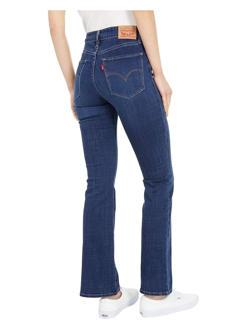 Levi's Women's 725 Lapis Dark Horse Bootcut Jeans Blue 32W x 32L