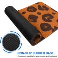 thumbnail image 6 of Long Mouse Pads for Desk,Orange and Brown Of Leopard Print Desk Mats on Top Of Desks, Desk Mouse Pad Extra Large with 3mm Non-Slip Base and Stitched Edge for Gaming,Office,Work,Home 47.3"x23.6", 6 of 6