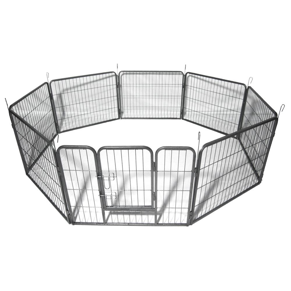 Magshion Dog Pen, Panels 24 In Heavy Duty Folding Large Metal Dog Fence