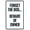 Warning Sign 2, variant on Forget The Dog Beware of Tenant Sign 8"x12" - Security Metal Wall Decor for Apartment Rental Home Business Office Yard Street