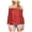 Red - darkrust, variant on 1.STATE Womens Textured Knit Blouse, Red, X-Small