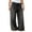 Dark Grey, variant on Michellecmm Women’s Mid Rise Washed Jeans Crossover Wide Leg Loose Denim Pants Trousers with Pockets