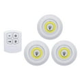 thumbnail image 1 of Zootealy 3 Pcs Lampe Tactile Sans Fil LED Veilleuse avec Télécommande Luminosité Dimmable pour Cuisine Salon Armoire Étagère, 1 of 8