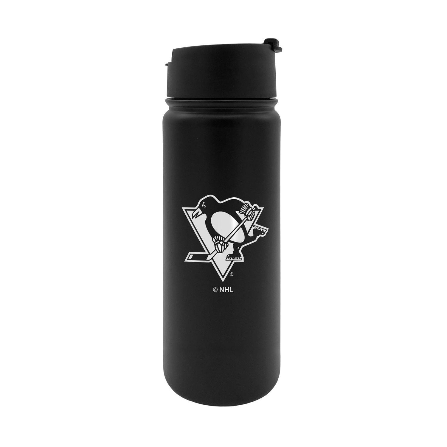 OFFICIALLY LICENSED NHL 18OZ EXECUTIVE WATER BOTTLE PITTSBURGH PENGUINS