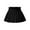 Black, variant on Utlike Girls Short Skirts Summer Solid Color Pleated Skater Skirt Fashion High Waist Tennis Pleated Slim Skirt Casual Mini Skirt Size 2 Years-4 Years