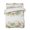 Green, Peach, White, variant on Quilts Twin XL Size Bedding Set, Tropical Botanical Lightweight Quilted Comforter, Farmhouse Leaves Floral Watercolor Soft Reversible Bedspread Coverlet with Pillow Covers for All Season, 68" x 98"