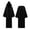 Black, variant on dazeni Kids Long Sleeve Hooded Cloak Boys Girls Full Length Medieval Cover up with Hood Holloween Outfits Birthday Theme Clothes White 13-14 Years
