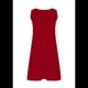 thumbnail image 3 of Vestidos de Mujer Sin Mangas con Cuello en V y Bolsillos, Color Rojo M, 3 of 5