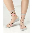 thumbnail image 3 of YooGuoGuo Women Sheer Socks Sheer Ankle Socks for Women and Girls, 3 of 8