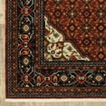 thumbnail image 2 of HomeRoots Red Blue Ivory And Orange Oriental Power Loom Stain Resistant Area Rug, 2 of 5