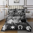 thumbnail image 1 of Erosebridal Rustic Cow Coverlet Set King, Western Animal Bedding Set, Farmhouse Countryside Decor, 1 of 5