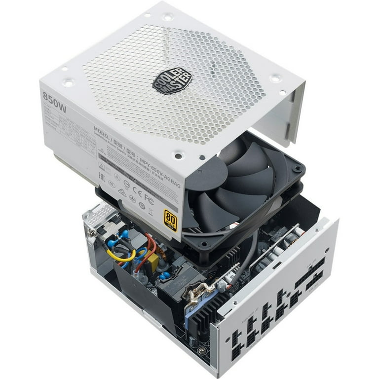 電源ユニット Cooler Master V850 GOLD V2 WHITE EDITION Cooler Master V850 Gold, V2 White Edition Semi-Fanless Full