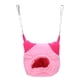 thumbnail image 2 of Franela mascota hámster hamaca cálida colgante nido para dormir casa columpio cama para ardilla conejillo de indias loros rosa rojo, 2 of 5